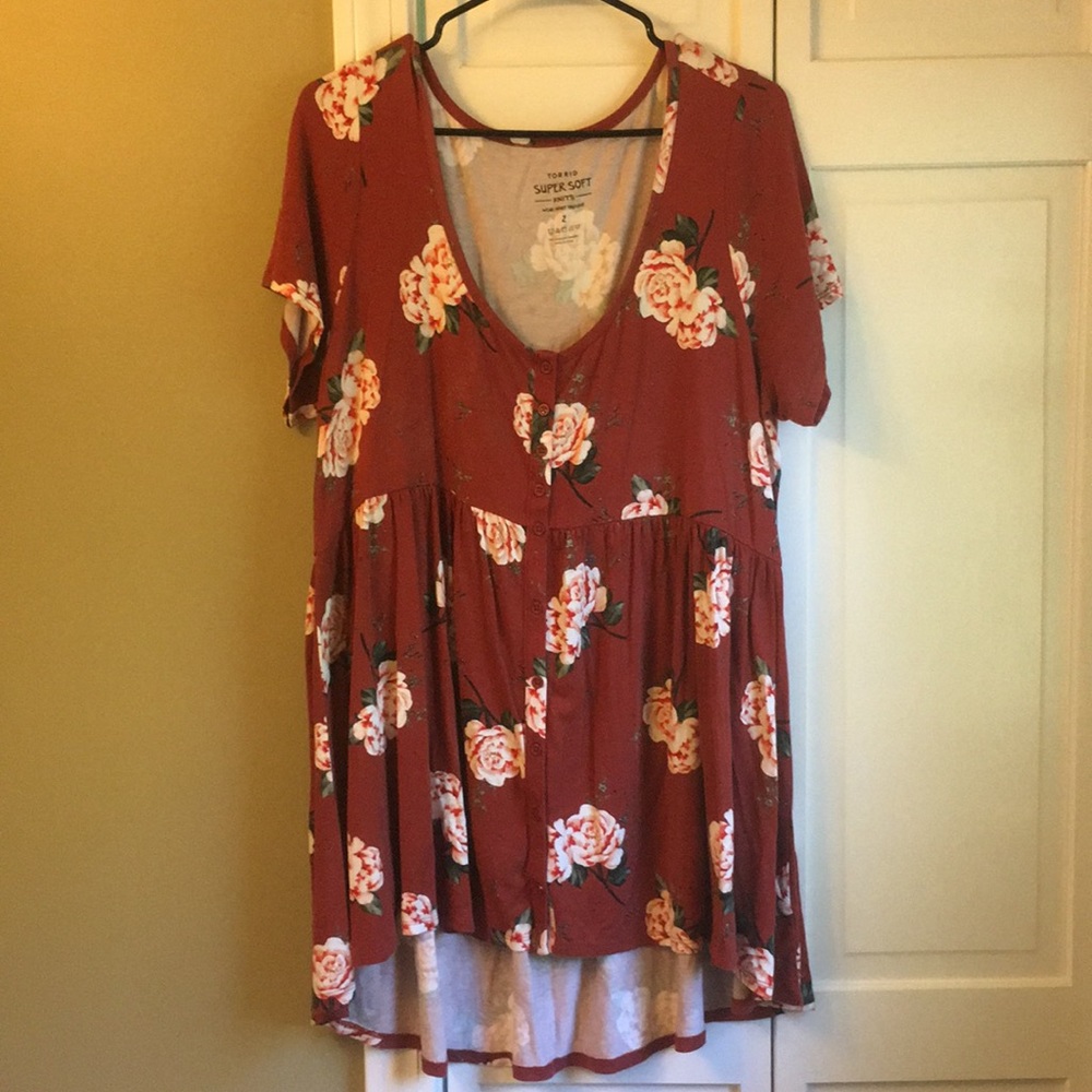 Torrid babydoll top